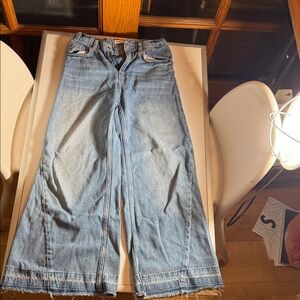 Zara Light Blue Flare Jeans